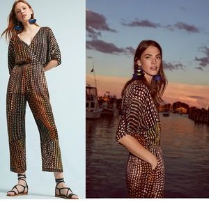 Anthropologie Lenka Printed Jumpsuit